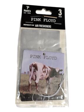 Pink Floyd Atom Heart Mother Car Air Freshener 3Pc